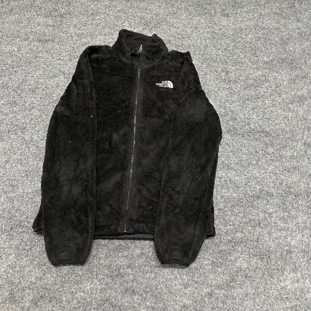 The North Face Fleece Womens Size XS Black Osito Full Zip Soft High Pile Jacket